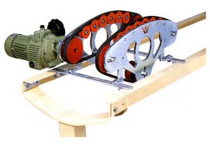 Girapiezas motorizado